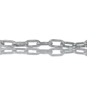 RS PRO Galvanised Steel Chain, Welded Link, 10 m Length, 14 mm Link Length, 2.5 mm Link Diameter, 37 kg Load Capacity 750-389