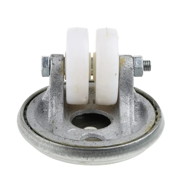 Revvo Swivel Castor Twin Nylon Wheel 160 kg Capacity, 50 mm Wheel, Swivel Rotation, Heavy Duty, 750-834