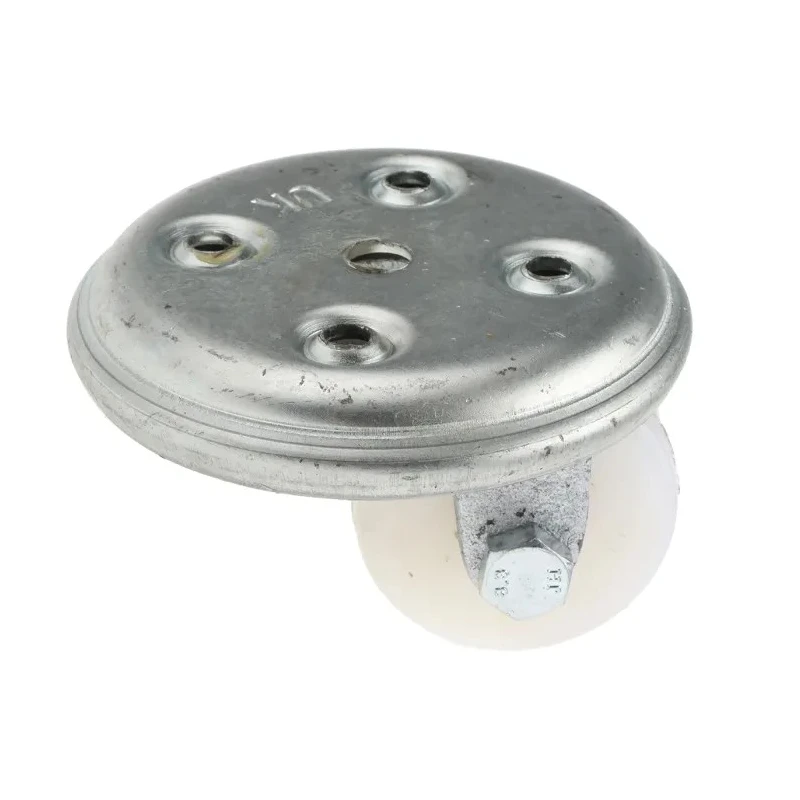 Revvo Swivel Castor Twin Nylon Wheel 160 kg Capacity, 50 mm Wheel, Swivel Rotation, Heavy Duty, 750-834