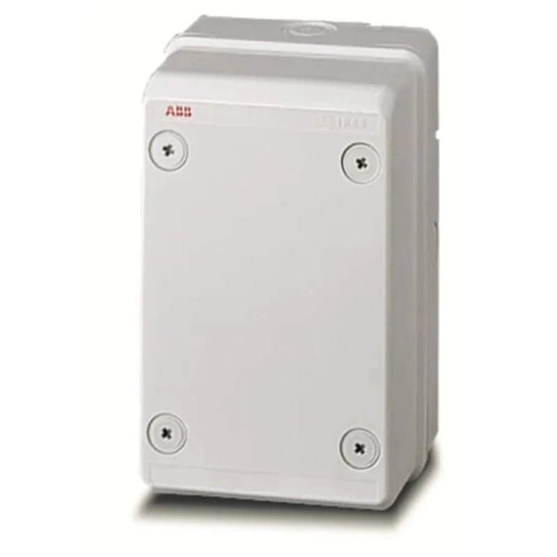 ABB Grey Polycarbonate Junction Box, IP65, 140 mm x 140 mm x 220 mm, Model 12804 M128040000