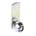 Euro-Locks a Lowe & Fletcher group Company Camlock 12 mm Panel-to-Tongue, 22.7 x 19.2 mm, Key Unlock, Zinc Plated 5500-0501BA