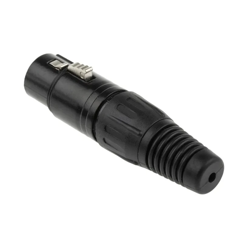 RS PRO Straight Cable XLR Connector, Female, 3 Way, 250V AC, Silver Plating, 457-891