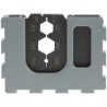 RS PRO MCT Crimp Die Set Coaxial Type, Insulated, Black, For RS PRO Ratcheting Hand Crimping Tool Frame 492-9595 458-412