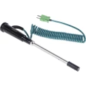 Hanna Instruments K Surface Temperature Probe 130mm Length, 8mm Diameter, 900°C Max HI766B2