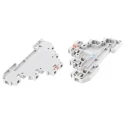 Entrelec SNA Series DIN Rail Terminal Block, Grey, 2.5mm², 3-Level, Screw Clamp, 380V AC, 22A, 1SNA115537R0500