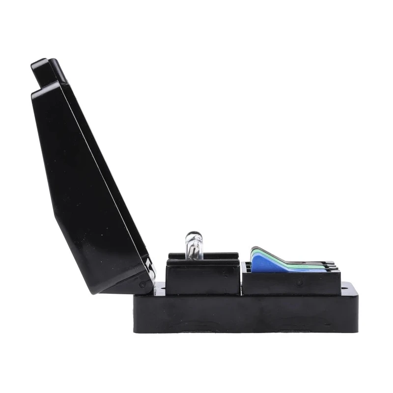 RS PRO Mains Test Block Cable Entry 4 to 7 mm, 240V AC, 13A, Quicktest QT1, Impact-Resistant Plastic 458-926
