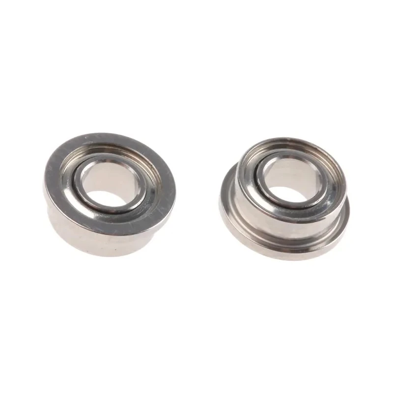 NMB Double Row Deep Groove Ball Bearing DDRIF-418ZZMTHA5P24LY121, 3.17 mm ID, 6.35 mm OD, Flanged, Shielded