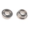 NMB Double Row Deep Groove Ball Bearing DDRIF-418ZZMTHA5P24LY121, 3.17 mm ID, 6.35 mm OD, Flanged, Shielded