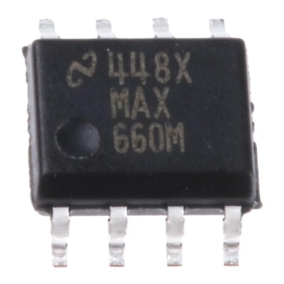 Texas Instruments 5-Channel Charge Pump Regulator MAX660M/NOPB, 100 mA, 1.5V, 80 kHz, SOIC 8-Pin