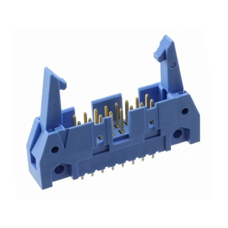 TE Connectivity AMP-LATCH Series Straight Through Hole PCB Header, 16 Contacts, 2.54 mm Pitch, 2 Row, Shrouded 2-5499206-3