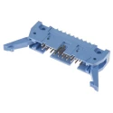 TE Connectivity AMP-LATCH Series Straight Through Hole PCB Header, 20 Contacts, 2.54 mm Pitch, 2 Row, Shrouded 2-5499206-4
