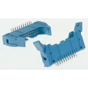 TE Connectivity AMP-LATCH Series PCB Header 20 Contacts 2.54mm Pitch 2 Row Shrouded 2-5499141-4