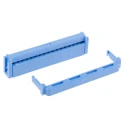 TE Connectivity 34-Way IDC Connector Female for Cable 2 Row 2-1658527-8, 250V, 1A, Right Angle, Gold over Nickel Contacts