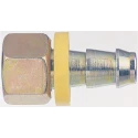 Parker 82 Series Pneumatic Fitting 10mm Push-On Female 3/8 in BSP Zinc Plated Steel 39282-6-6