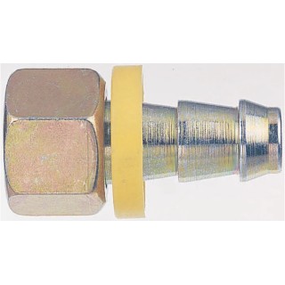 Parker 82 Series Pneumatic Fitting 10mm Push-On Female 3/8 in BSP Zinc Plated Steel 39282-6-6