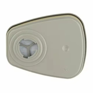 3M Gas Filter for 3M 6000 & 7000 Series Respirators, Bayonet Connection, Organic Vapours & Acid Gases Protection 6057