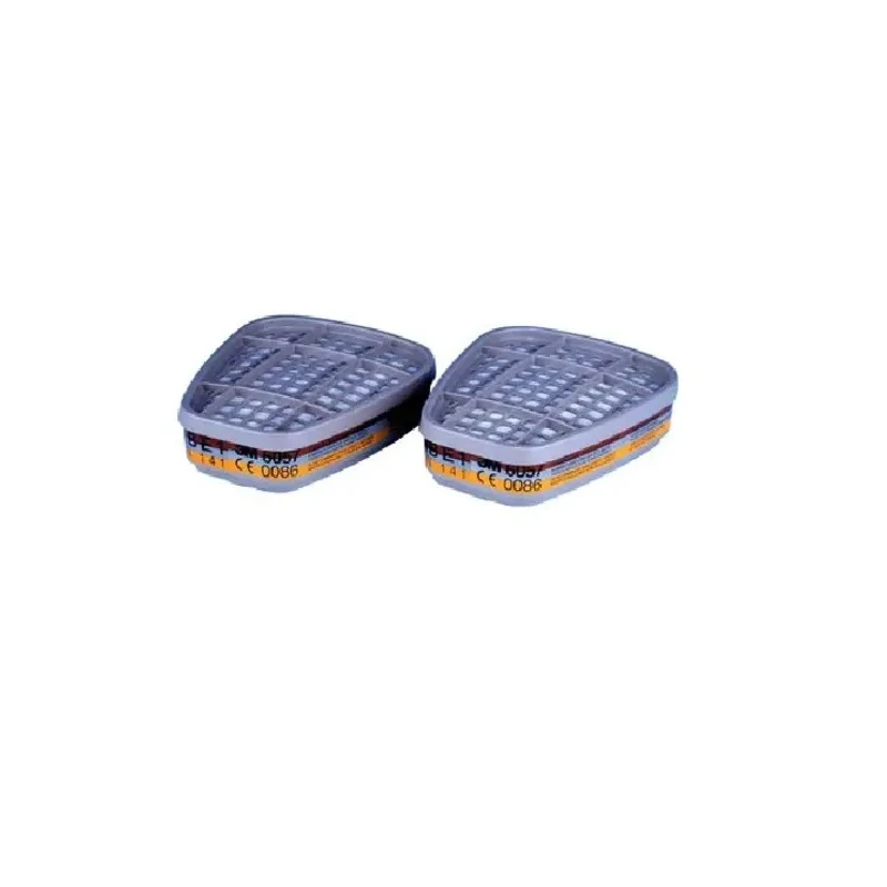 3M Gas Filter for 3M 6000 & 7000 Series Respirators, Bayonet Connection, Organic Vapours & Acid Gases Protection 6057