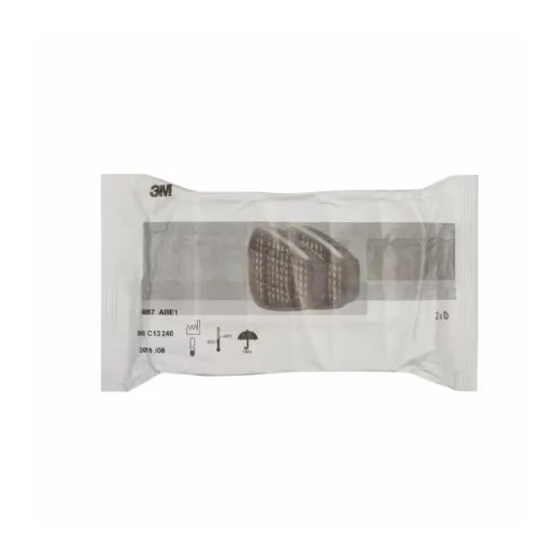 3M Gas Filter for 3M 6000 & 7000 Series Respirators, Bayonet Connection, Organic Vapours & Acid Gases Protection 6057