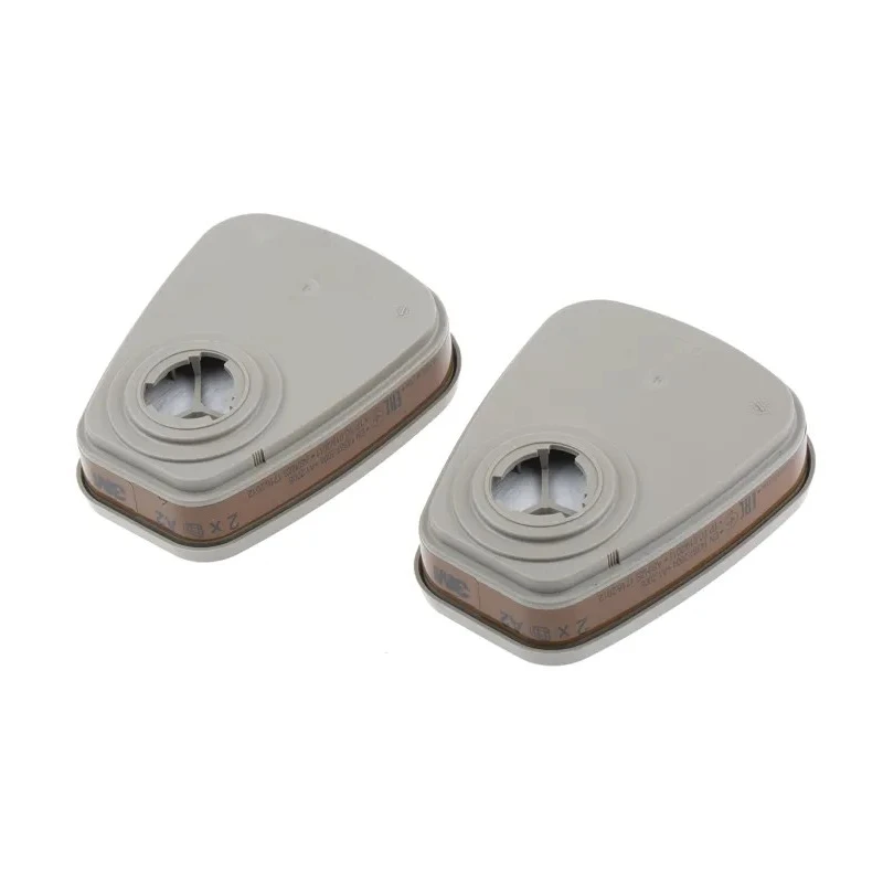 3M Gas Filter for 6000 Series Respirator, Bayonet Connection, Organic Vapour Protection 6055