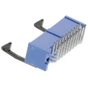 TE Connectivity AMP-LATCH Series PCB Header, Right Angle, 20 Contacts, 2 Row, 2.54 mm Pitch, Shrouded, Through 2-1761607-7