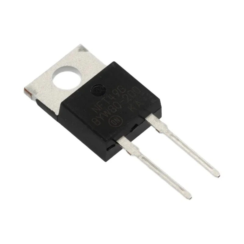 onsemi Switching Diode 200V 8A, TO-220 Package, Through Hole Single Configuration BYW80-200G