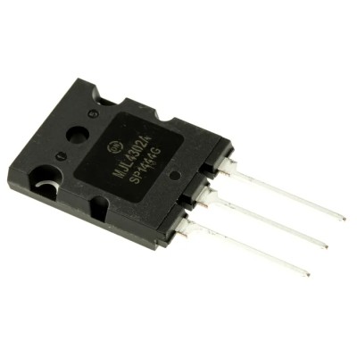 onsemi PNP Bipolar Power Transistor MJL4302AG -15A, -350V, 230W, TO-3BPL Package