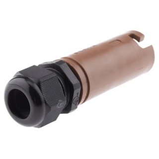 ITT Cannon Veam Snaplock Cable Mount Industrial Power Connector 250A 1kV IP65 Brown 