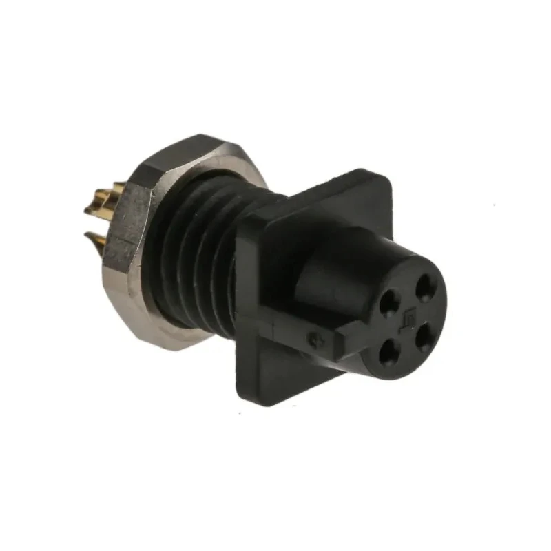 Binder Circular Connector 4 Contacts, Panel Mount, Subminiature Socket, Female, IP40, 3A, 60V, 719 Series 09-9766-30-04