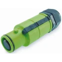 ITT Cannon Veam Snaplock IP65 Green Cable Mount Power Connector, 1 Pole, 250A, 1.0kV SNLM-P-C25-25S-GN