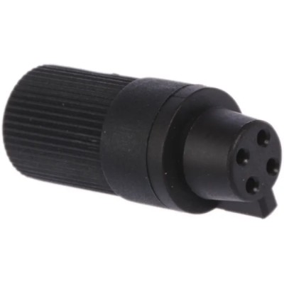 binder 4-Contact Circular Connector Socket, 3A, Subminiature, 60V, Female, IP40, Cable Mount, Solder, 8mm 09-9764-00-04