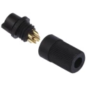 binder 4-Contact Circular Connector Socket, 3A, Subminiature, 60V, Female, IP40, Cable Mount, Solder, 8mm 09-9764-00-04