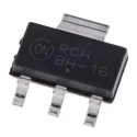 onsemi NPN Bipolar Transistor BCP56-16T1G, 1A, 80V, SOT-223, Surface Mount, 4-Pin