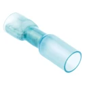 TE Connectivity DuraSeal Blue Insulated Female Spade Connector, Crimp, 6.35 x 0.8 mm Tab Size, Nylon, 16–14 AWG DP-6-63