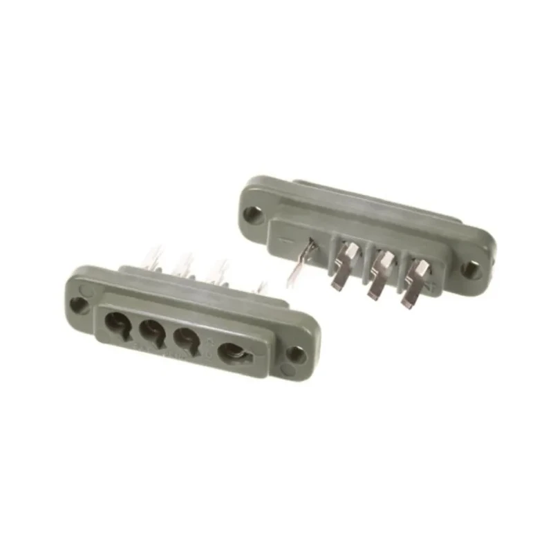 Cinch Automotive Connector, Female, Green, Panel Mount, 4 Way, Crimp Termination, IP67, 5A, JA778450000E000