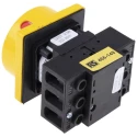 RS PRO 3-Pole Panel Mount Isolator Switch IP65 25A 11kW, Red Handle, Screw Terminal, Model IP65