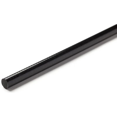 RS PRO Black Glass-Reinforced Plastic Rod, 1 m x 50 mm Diameter 771-847