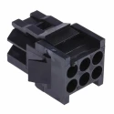 ITT Cannon Trident Automotive Connector Female, Panel Mount, 6 Way Crimp, 13A, Nylon, Black, TST06RA00 / 192923-6020