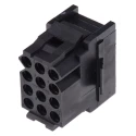 ITT Cannon Trident Female Connector Housing 5.08 mm Pitch 12 Way 3 Row Straight TST12RA00 / 192923-6030