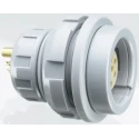 LEMO Circular Connector 11 Contacts Panel Mount M20 Plug Female IP50 Redel P Series EGG.3P.310.PLWG