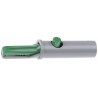 Hirschmann Test & Measurement Green Crocodile Clip, Brass Contact, 6A, Insulated, Jaw Opening 6mm, Polystyrene Body 930126104
