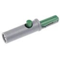 Hirschmann Test & Measurement Green Crocodile Clip, Brass Contact, 6A, Insulated, Jaw Opening 6mm, Polystyrene Body 930126104