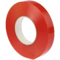 Hi-Bond Transparent Double Sided Polyester Tape 25mm x 50m, Polyethylene Terephthalate Backing, 15.6N/cm Adhesion HB397F