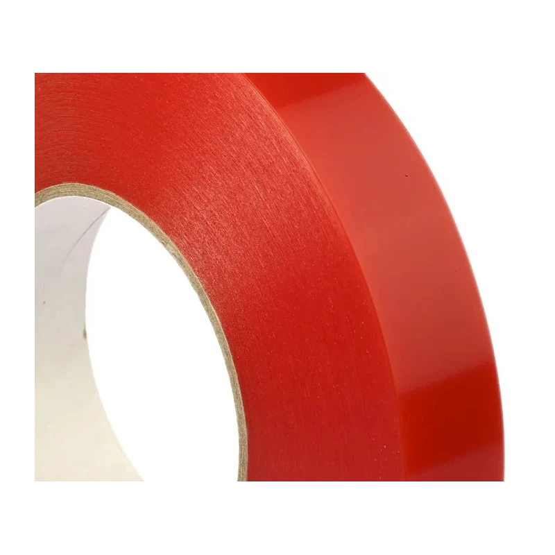 Hi-Bond Transparent Double Sided Polyester Tape 25mm x 50m, Polyethylene Terephthalate Backing, 15.6N/cm Adhesion HB397F