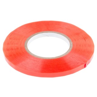 Hi-Bond Transparent Double Sided Polyester Tape 15.6N/cm Polyethylene Terephthalate Backing 9mm x 50m HB397F