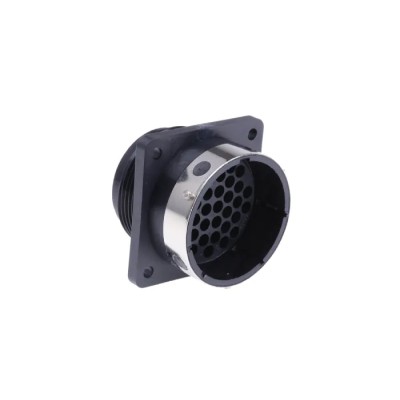 ITT Cannon Circular Connector Panel Mount 35 Contacts Male Socket IP65 Trident Ringlock TR2235RMS1NB / 192926-0490