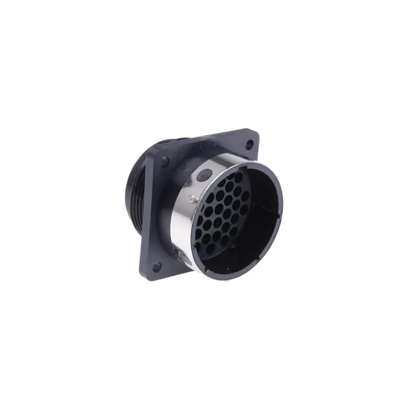 ITT Cannon Circular Connector Panel Mount 35 Contacts Male Socket IP65 Trident Ringlock TR2235RMS1NB / 192926-0490