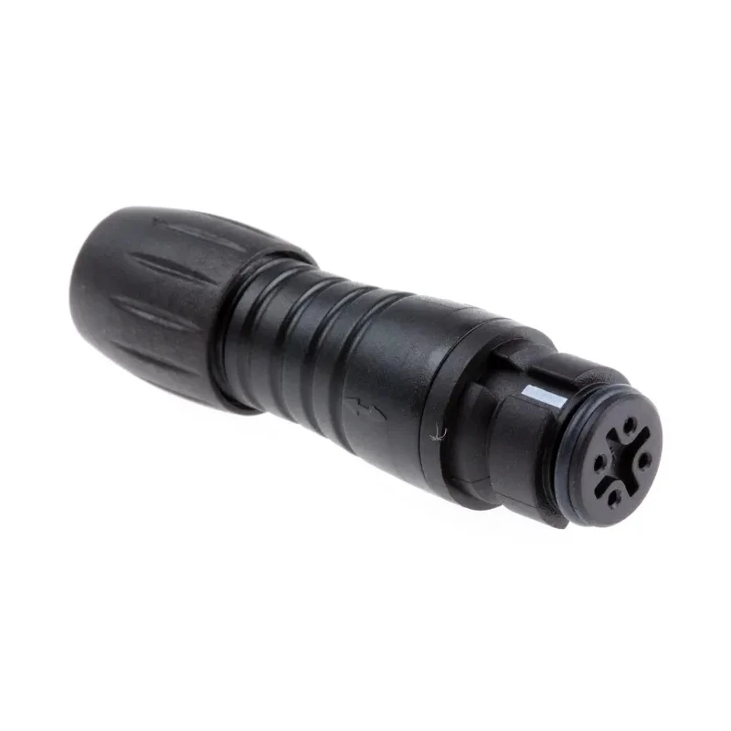 binder Circular Connector 4 Contacts Subminiature Cable Socket Female IP67 2.5A 125V Solder Termination 99-9210-00-04