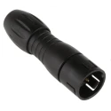 binder Circular Connector, 3 Contacts, Cable, Miniature Plug, Male, IP67, Polyamide, Gold-Plated Brass, 7A 99-9105-00-03