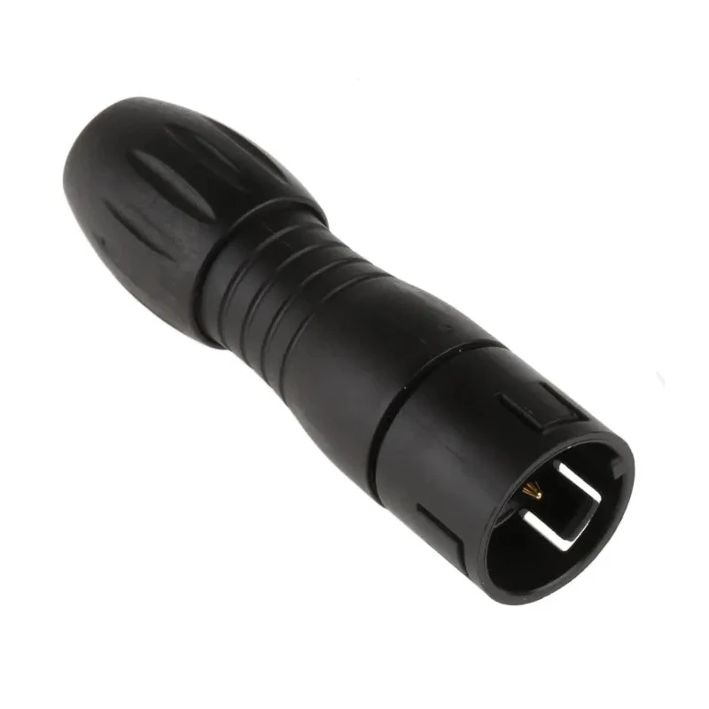 binder Circular Connector, 3 Contacts, Cable, Miniature Plug, Male, IP67, Polyamide, Gold-Plated Brass, 7A 99-9105-00-03