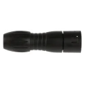 binder Circular Connector, 3 Contacts, Cable, Miniature Plug, Male, IP67, Polyamide, Gold-Plated Brass, 7A 99-9105-00-03